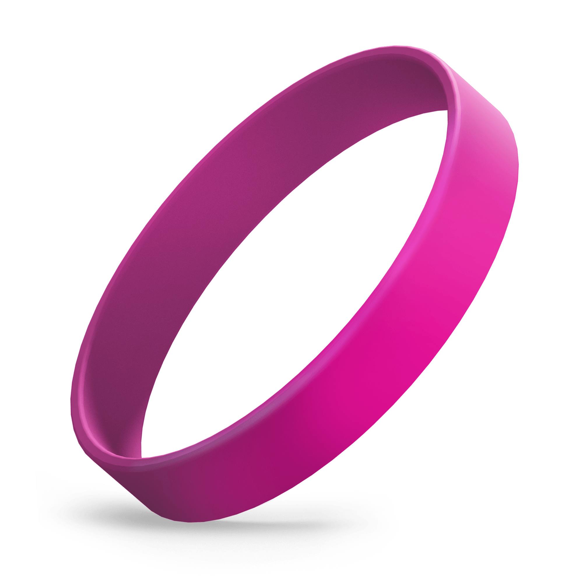 Pink rubber wristbands store